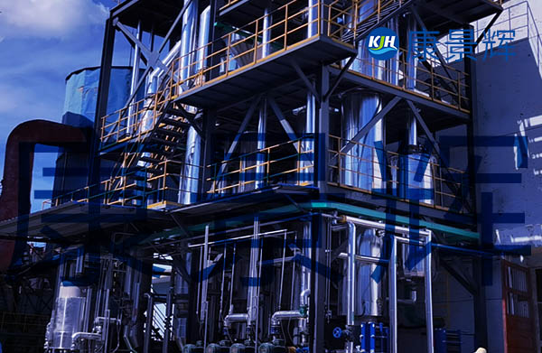 蒸發量250t/d橡膠助劑CBC水三效蒸發結晶系統